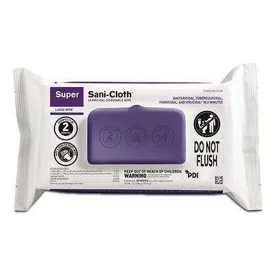 Professional Disposables - A22480 Super Sani-Cloth® Large Germicidal Disinfectant Wipes