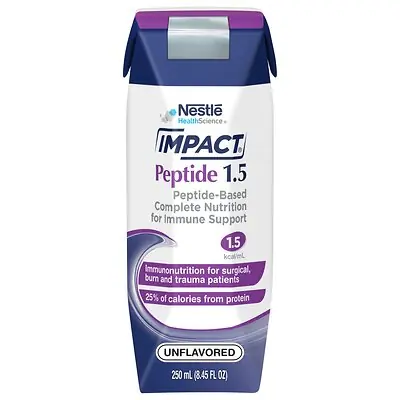 Nestle Healthcare Nutrition - 10043900974009 Impact® Peptide 1.5 Ready to Use Tube Feeding Formula