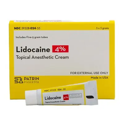 Patrin Pharma Inc - 39328002455 Patrin Pharma 4% Lidocaine Local Anesthetic Cream