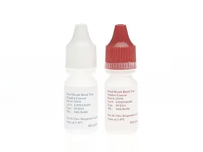 Hemosure - T1-TC01 Immunology Control Set Hemosure® Fecal Occult Blood Test (iFOB or FIT) Positive Level / Negative Level 5 mL