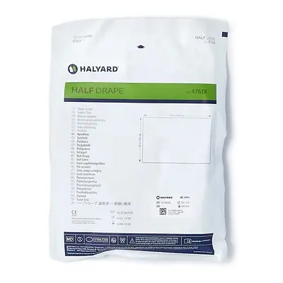 O&M Halyard Inc - 47614 Halyard Sterile Half General Purpose Drape