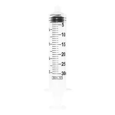 Sol-Millennium Medical - P180030 General Purpose Syringe Sol-M™ 30 mL Luer Lock Tip Without Safety