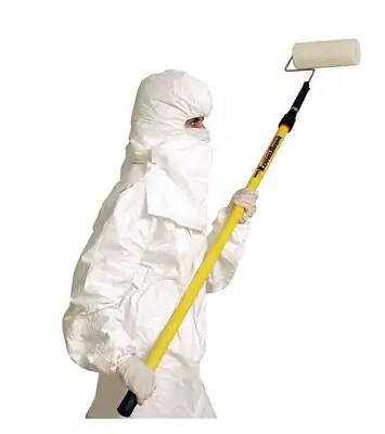 Connecticut Clean Room - PR18K Cleanroom Tacky Roller Kit PolyTack Yellow Plastic / Film NonSterile