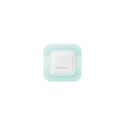 Coloplast - 37539 Silicone Foam Dressing Biatain® Silicone Fit 4 X 4 Inch With Border Film Backing Silicone Adhesive Sacral Sterile