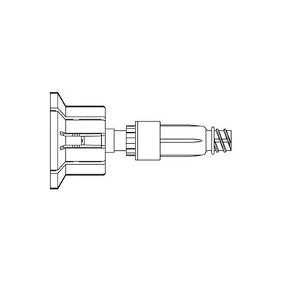 B. Braun - 412720 UltraSite® Vial Access Spike for use with 17mm and 20mm Rubber Stopper Vials