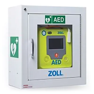 Zoll Medical - 8000-001256 AED Cabinet Wall Mount Steel Without Drawers Without Shelves Without Lock