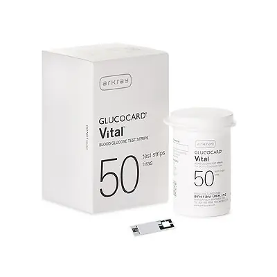 Arkray USA - 760050 Glucocard® Vital™ Blood Glucose Test Strips