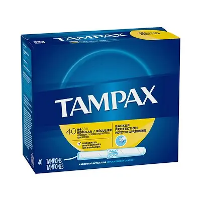 Procter & Gamble - 07301022110 Tampax® Tampons Regular Absorbency Unscented