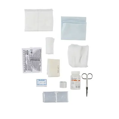 Busse Hospital Disposables - 1443 Busse Hospital Disposables Dressing Change Tray