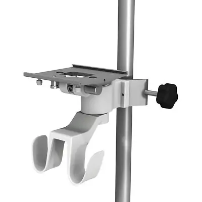 Masimo Corp - 39684 Mounting Plate Masimo Corp The mounting plate is required to purchase with the roll stand For use with Masimo Rad-97 Pulse Co-Oximeter