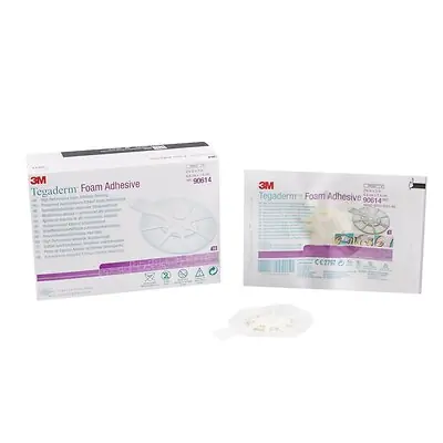 Solventum Corporation - 90614 3M™ Tegaderm™ High Performance Adhesive with Border Foam Dressing