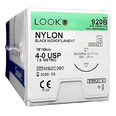 Surgical Specialties - 920B LOOK® Suture with C7 Needle