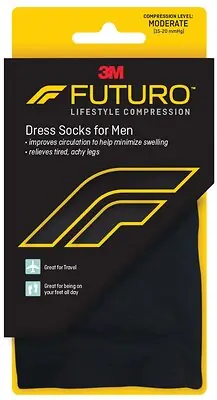3M Company - 71039EN 3M™ Futuro™ Revitalizing Dress Socks for Men