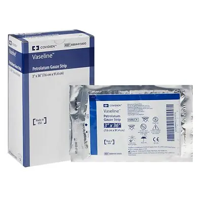 Cardinal - 8884415600 Vaseline™ Petrolatum Impregnated Dressing