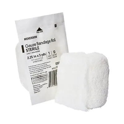 McKesson Brand - 16-4062 McKesson Sterile Fluff Bandage Roll