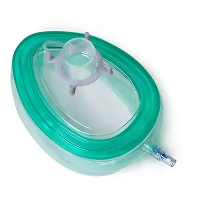McKesson Brand - 710-GR Anesthesia Mask McKesson Elongated Style Adult Large Hook Ring