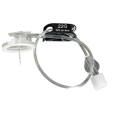 B. Braun - 4447043-02 Huber Needle Infusion Set Surecan™ Safety II 20 Gauge 1/2 Inch 7-1/2 Inch Tubing Without Port