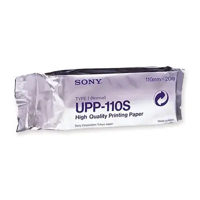 Nissha Medical Tech - 30751534 Ultrasound Video Paper Sony® Roll Black and White Standard Without Grid