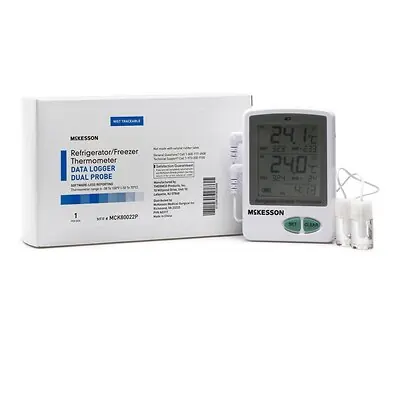 McKesson Brand - MCK80022P McKesson Datalogging Refrigerator / Freezer Thermometer