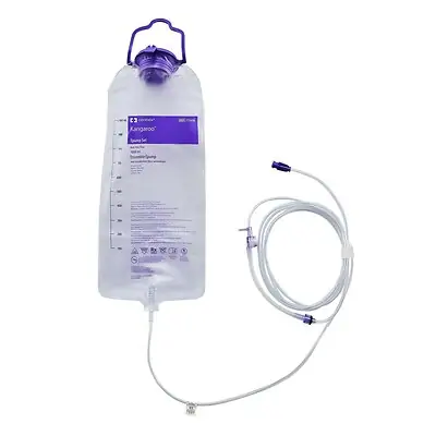 Cardinal - 773656 Enteral Feeding Pump Bag Set without ENFit® Transitional Adapter Kangaroo™ ePump™ 1000 mL PVC NonSterile