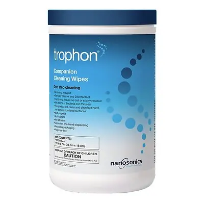 Nanosonics Inc - N00112-US Cleaning Wipe trophon® 100 Count For trophon®2 Ultrasound Probe