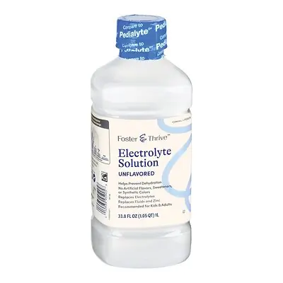 McKesson Brand 01093995905 - Foster & Thrive™ Oral Electrolyte Solution, 33.8-ounce bottle - 1/Each