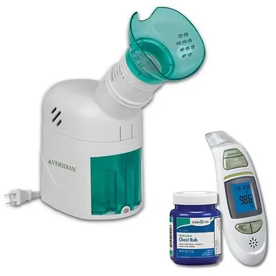 Veridian Healthcare LLC - VHKIT-CC03 TheraCare Three-Piece Cough and Cold Therapy Bundle