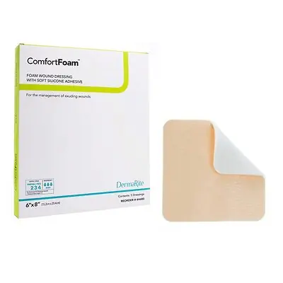 Sion Brands LLC - 44680 ComfortFoam™ Silicone Adhesive without Border Silicone Foam Dressing