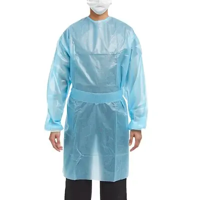 McKesson Brand - 16-54KVM McKesson Full Back Chemotherapy Procedure Gown