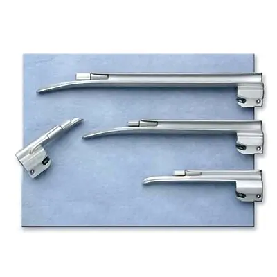 McKesson Brand - 4081MM Laryngoscope Blade McKesson Miller Type Conventional Light Infant NonSterile