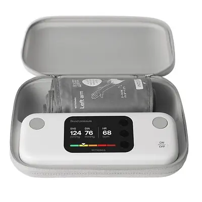 Withings Inc - WPM07-08-ALL-INT Digital Blood Pressure Monitor Withings® Adult Cuff Arm Nylon Cuff Mobile
