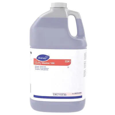 Diversey - 95751559 Laundry Detergent Diversey™ Clax® Master 100 1 gal. Jug Liquid Unscented