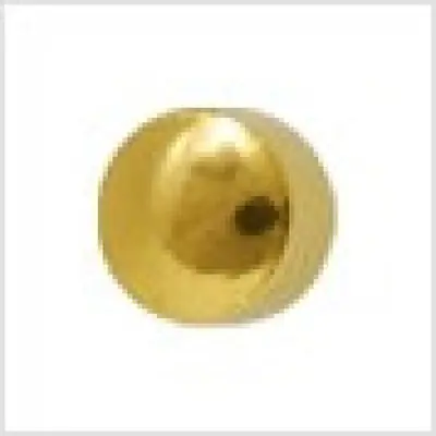 Medisystem - 2010PM Mini Ear Piercing Stud MediStuds® 24K Gold Plated Stainless Steel Gold Ball Traditional Mount
