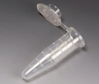 Globe Scientific - 111564 Microcentrifuge Tube Plain 1.5 mL Snap Cap Polypropylene Tube