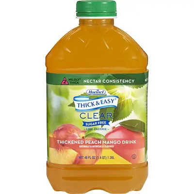 Lyons Magnus LLC - 79018 Thick & Easy® Sugar-Free Nectar Consistency Peach Mango Thickened Beverage