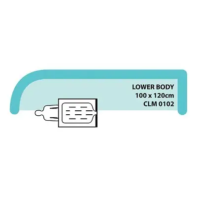 Medical Solutions Inc - CLM-0102 Forced Air Warming Blanket Cocoon™ 100 X 120 cm Nonwoven Light Yellow