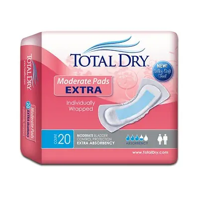 Secure Personal Care Products - SP1562 TotalDry™ Moderate Extra Bladder Control Pad