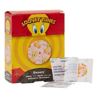 Dukal - 1074737 Looney Tunes™ Stat Strip® Adhesive Spot Bandage