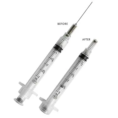 Retractable Technologies - 10341 VanishPoint® Syringe with Hypodermic Needle