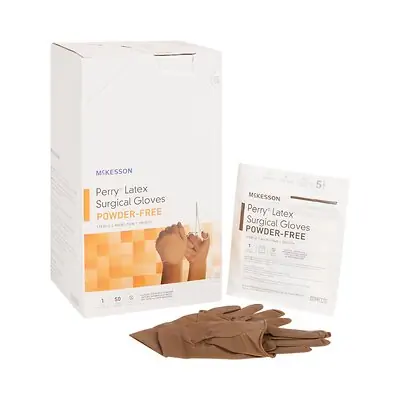 McKesson Brand - 20-1355N McKesson Perry® Latex Surgical Glove