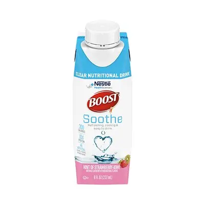 Nestle Healthcare Nutrition - 00043900769462 Boost® Soothe Strawberry Kiwi Clear Nutritional Drink