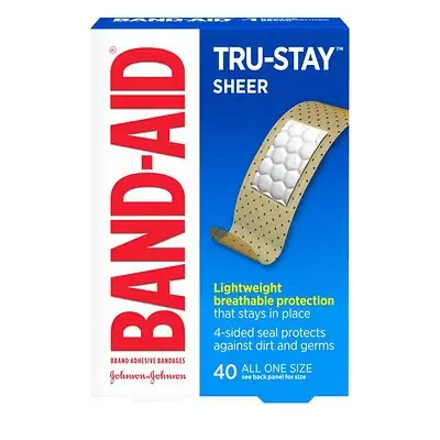 J & J Sales - 08137004666 Band-Aid® Tru-Stay™ Adhesive Strip