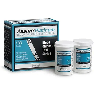 Arkray USA - 500100 Assure® Platinum Blood Glucose Test Strips