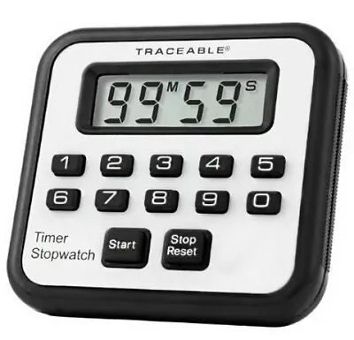 Cole-Parmer-Antylia Scientific - 90225-38 Electronic Stop Watch / Timer Multipurpose Traceable® 100 Minutes Digital Display