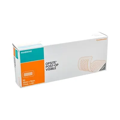 Smith & Nephew - 66800140 OpSite Post-Op Visible Post-Op Foam Dressing