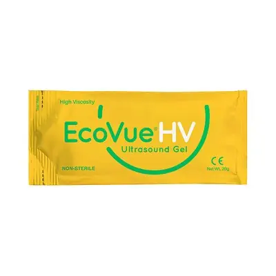 HR Healthcare - 381 Ultrasound Gel EcoVue® High Viscosity 25 Gram Packet NonSterile