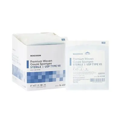 McKesson Brand - 16-42228 McKesson Sterile USP Type VII Gauze Sponge