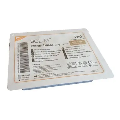 Sol-Millennium Medical - 181026IDBT Sol-M™ Allergy Tray