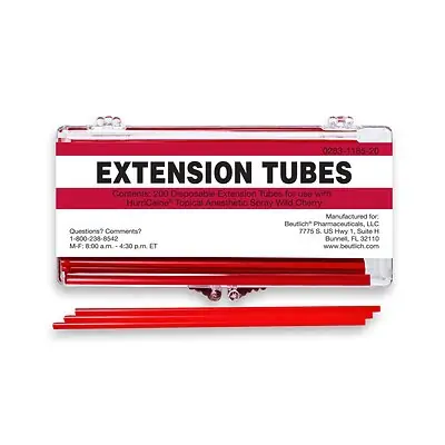 Beutlich Inc - 00283118520 Extension Tube HurriCaine* Red