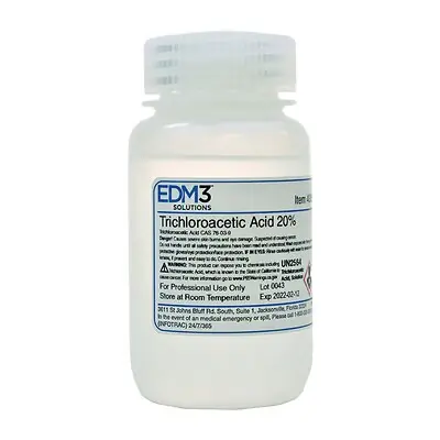 EDM 3 LLC - 400555 Histology Reagent Trichloroacetic Acid Organic Acid 20% 4 oz.
